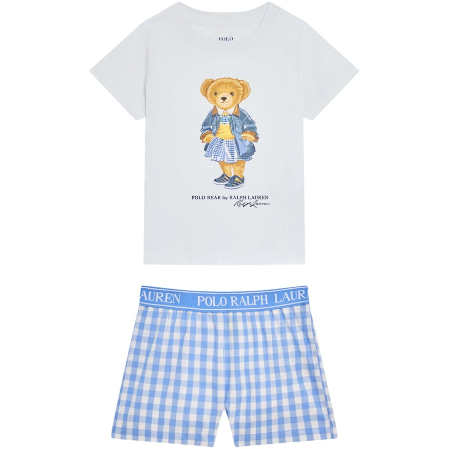 Ralph Lauren Kids Cotton Polo Bear Pyjama Set (4-6 Years)