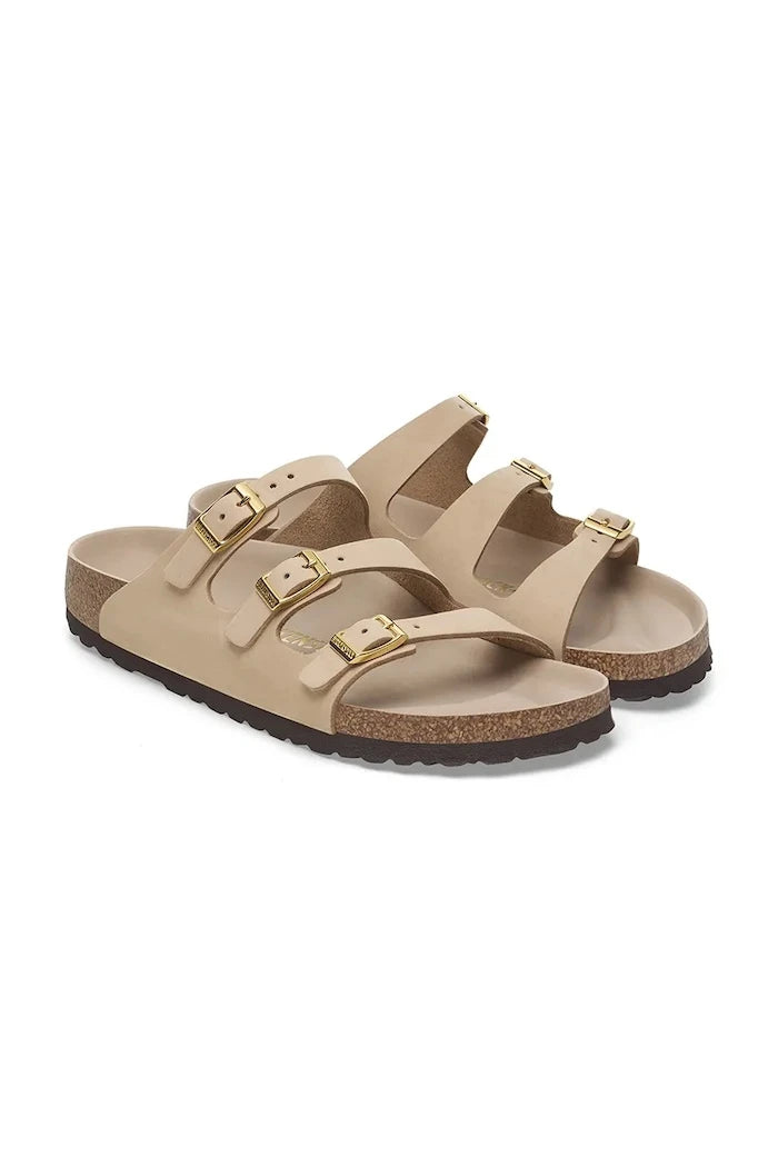 Чехли от набук Birkenstock Florida HEX