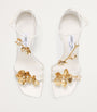 White Zea Heeled Sandals 95
