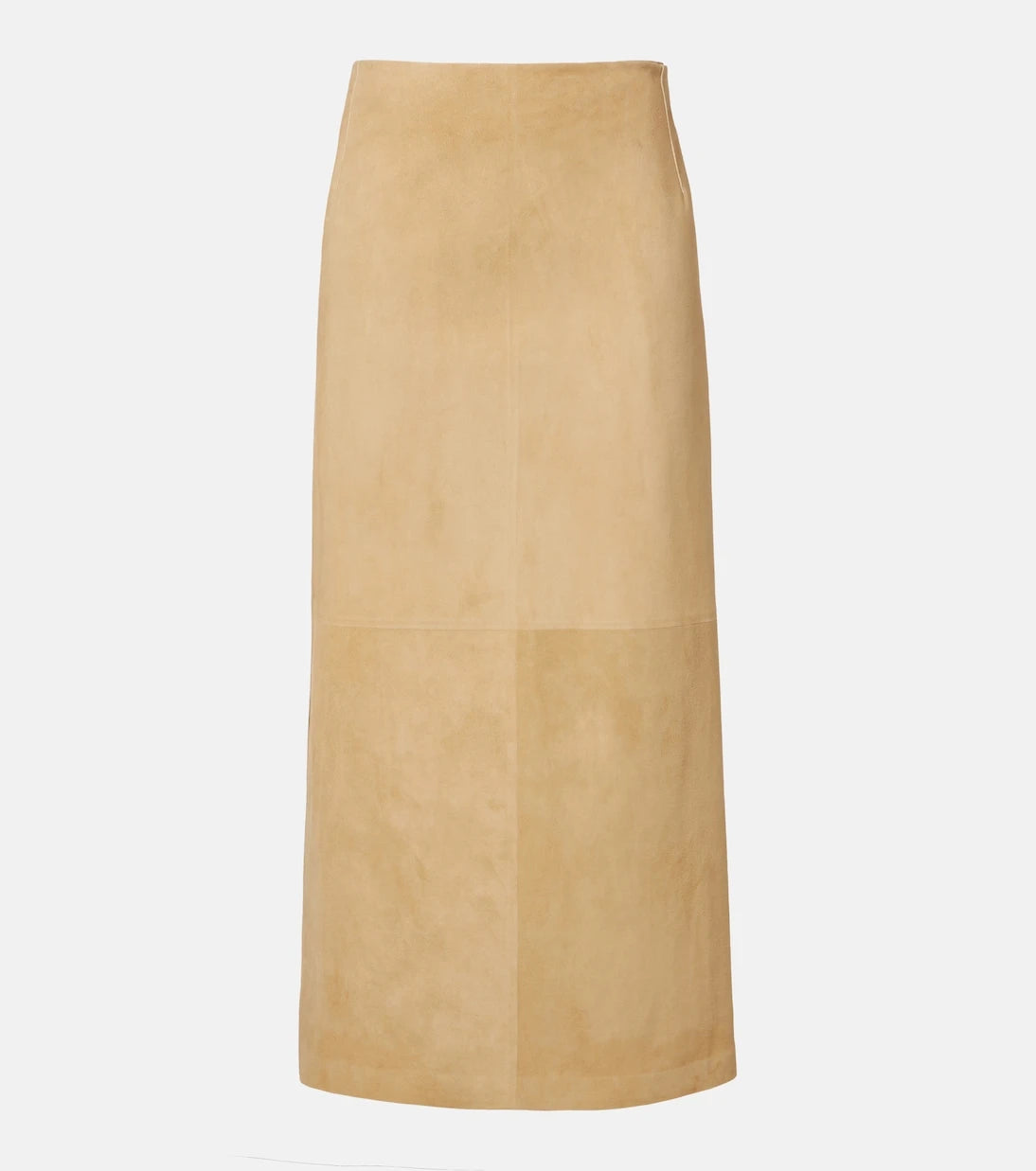 The Row - Danas suede wrap skirt