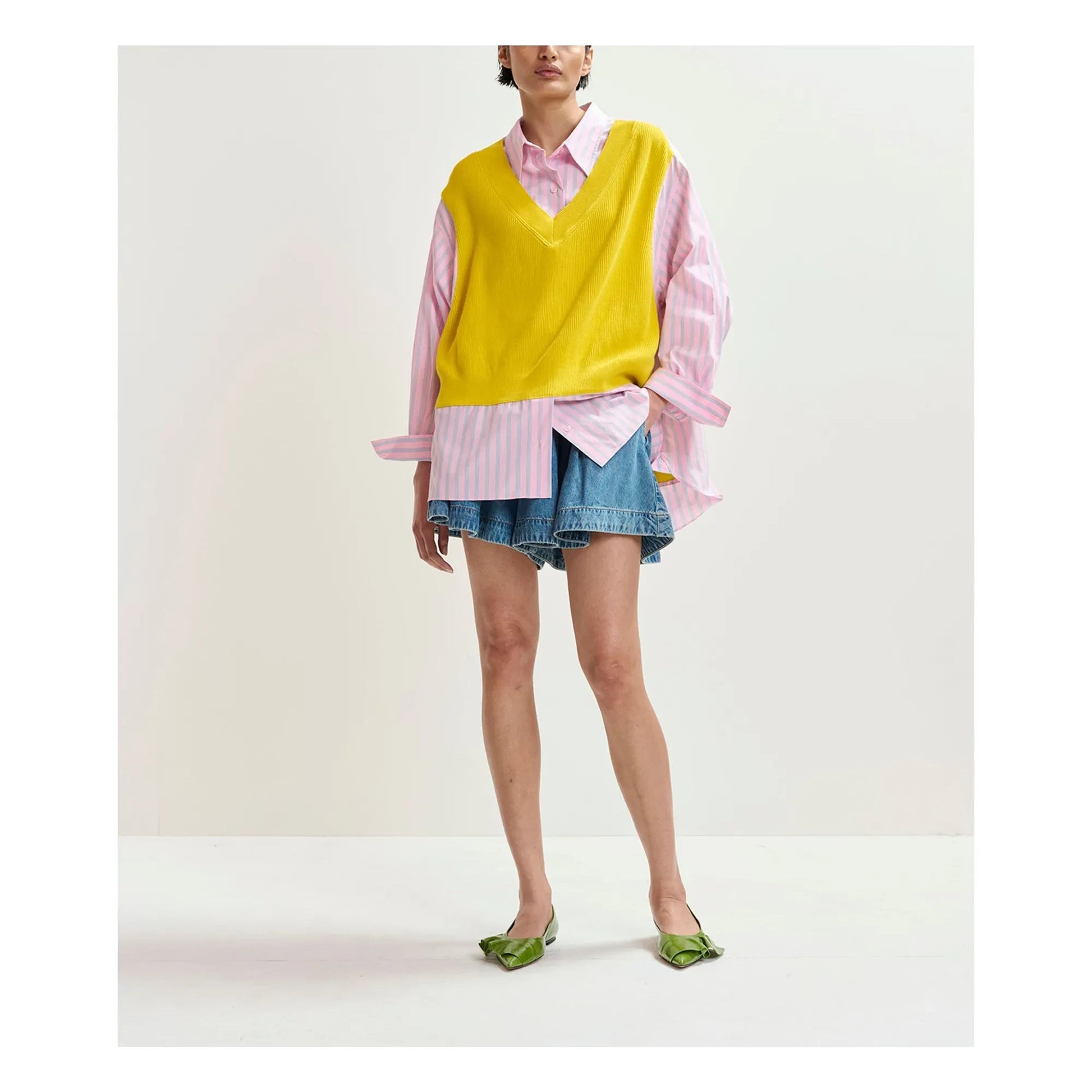 Essentiel Antwerp - Combo Jit shirt | Lemon yellow