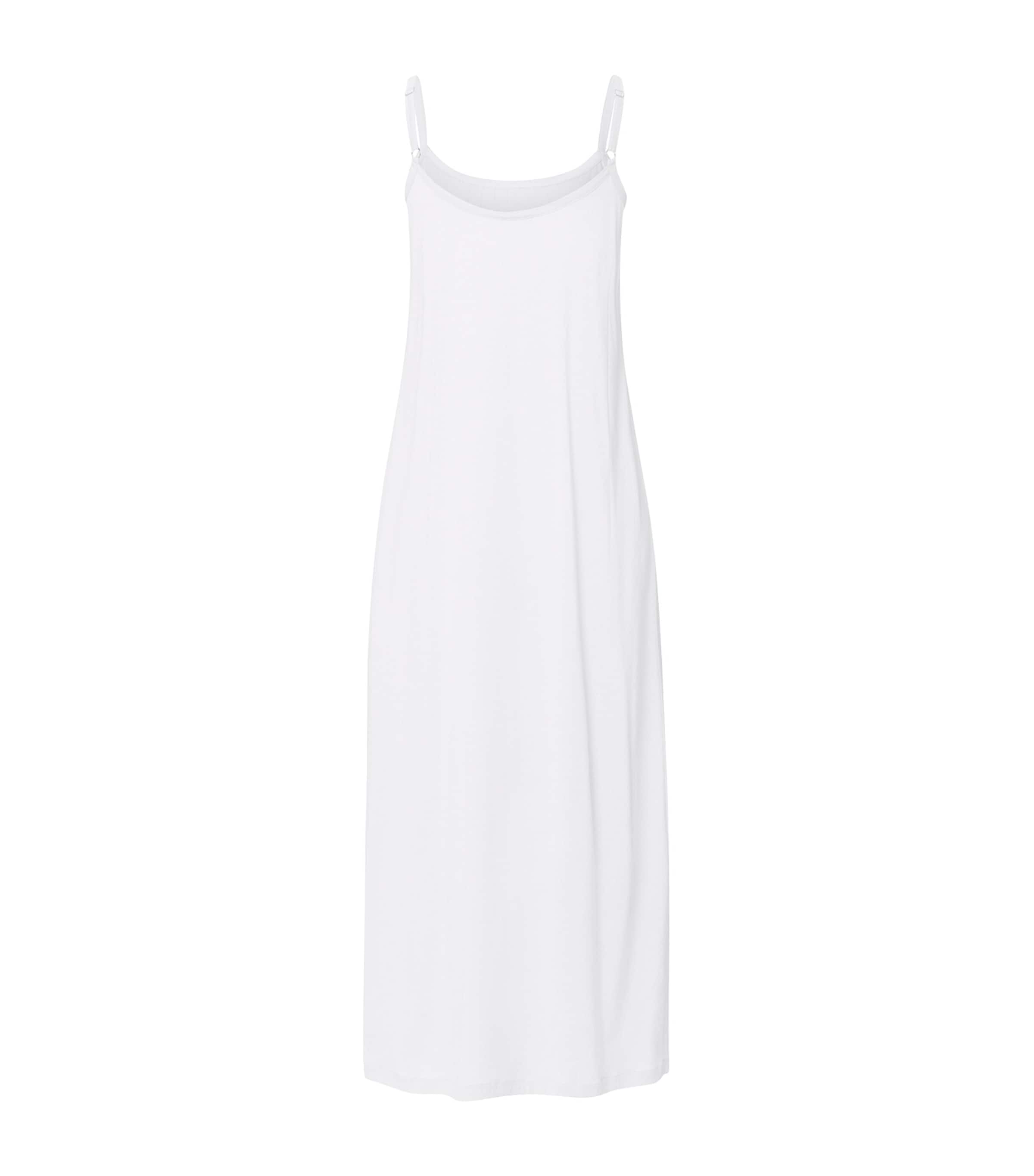 White Cotton Juliet Long Chemise