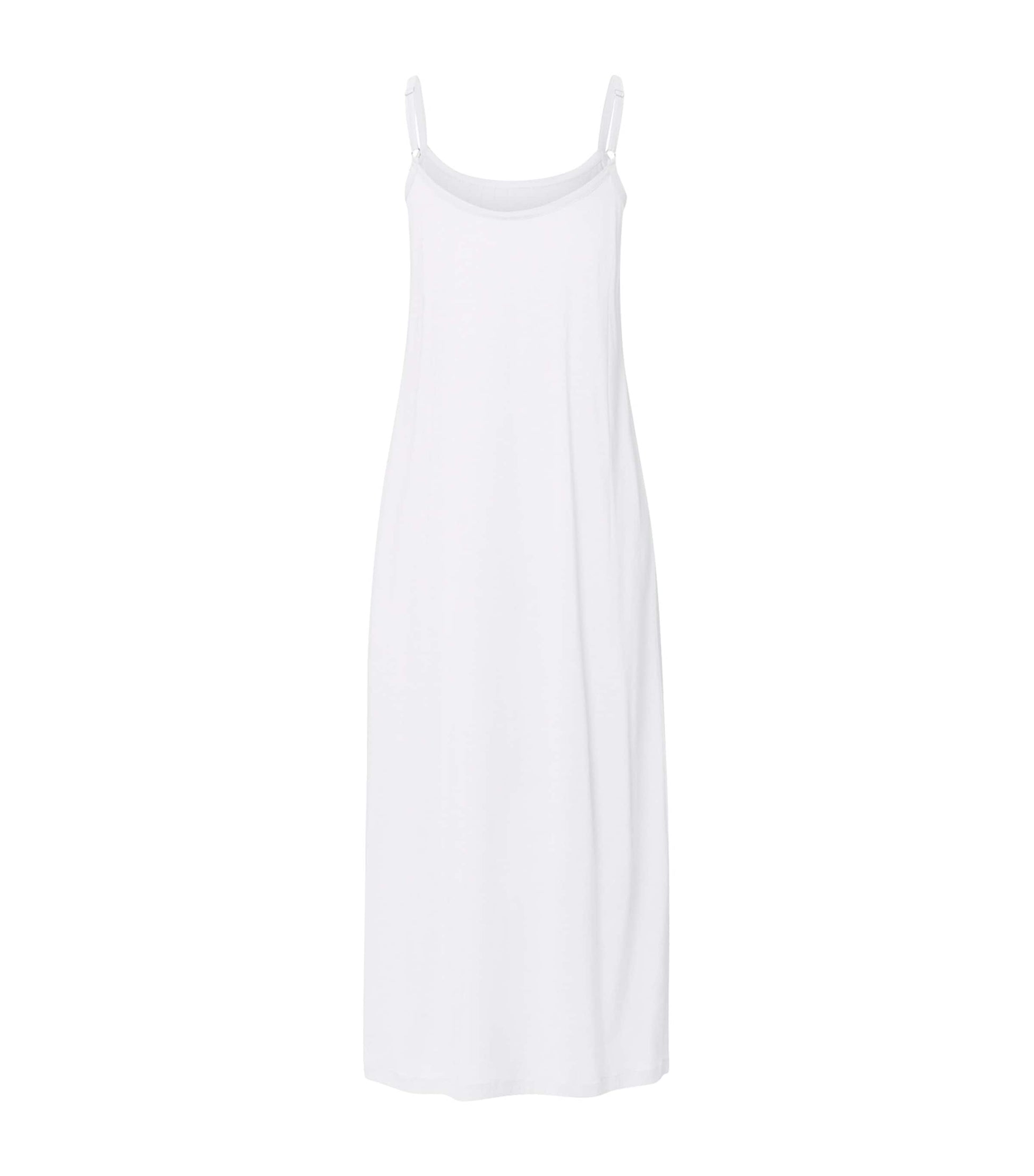 White Cotton Juliet Long Chemise