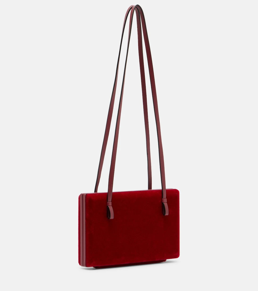 Toteme - Cocktail velvet shoulder bag