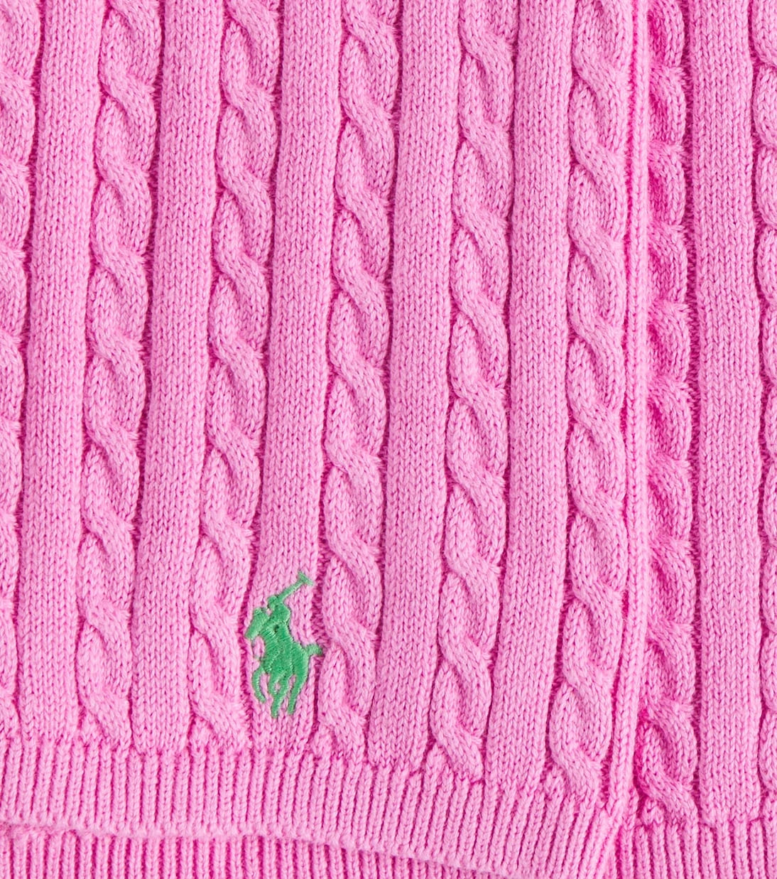 Polo Ralph Lauren Kids - Cable-knit cotton shorts
