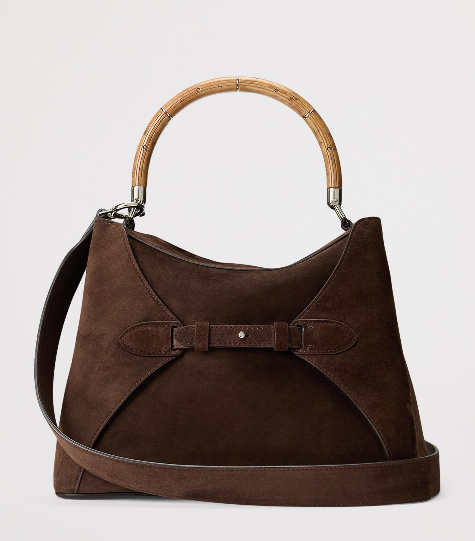 Brown Calfskin The Ralph Top-Handle Bag