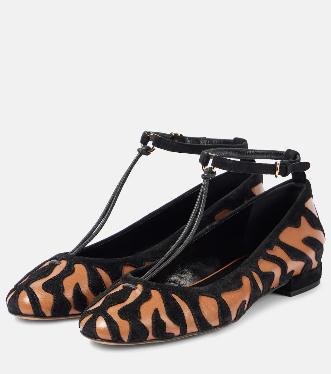 Ulla Johnson - Polline animal print leather ballet flats