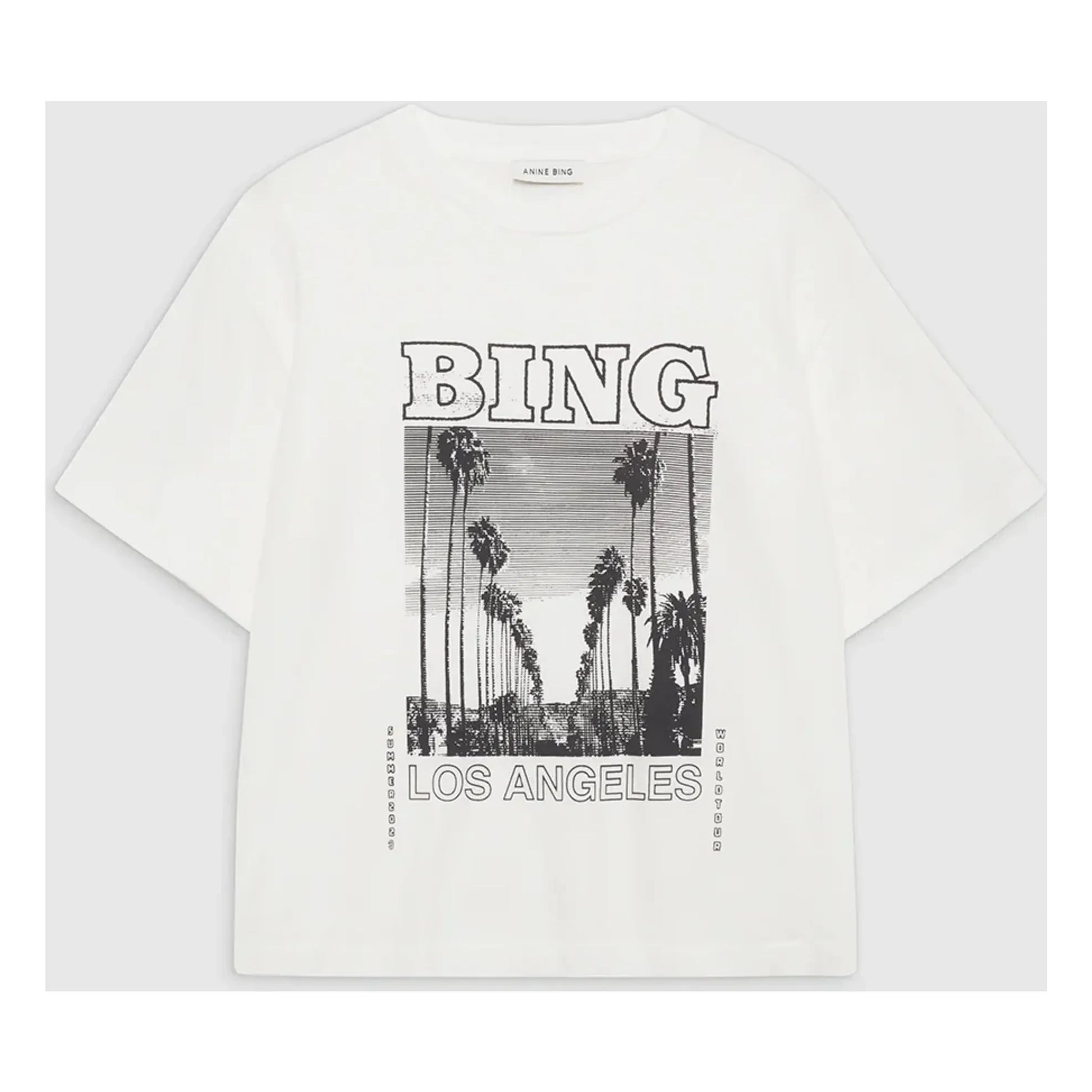 Anine Bing - Louis T-shirt | White