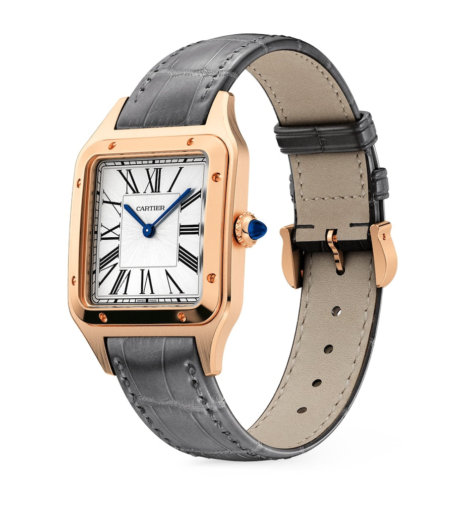 Rose Gold Santos-Dumont Watch 31.4mm
