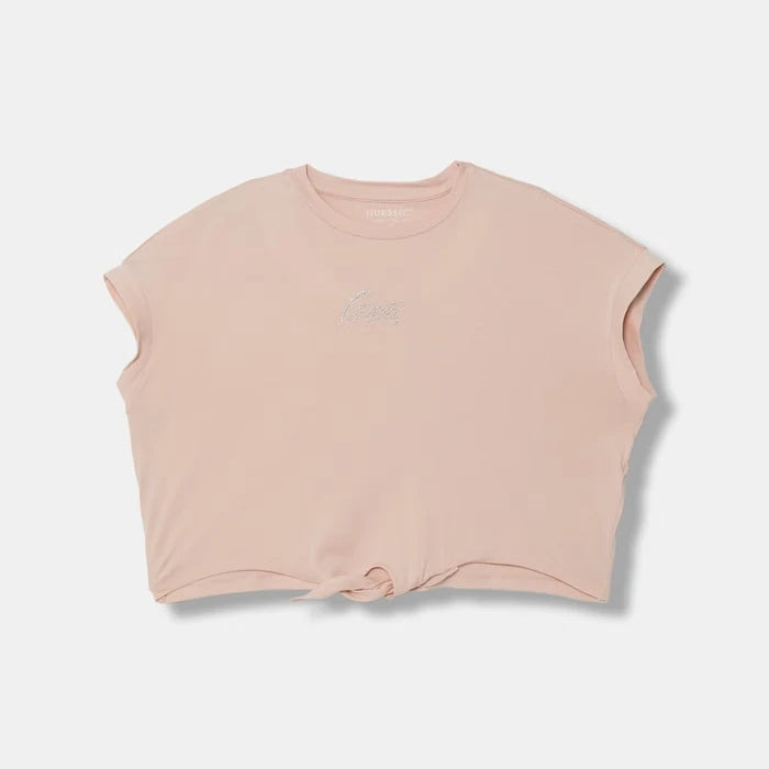 Guess Çocuklar için pamuklu elastanlı tişört