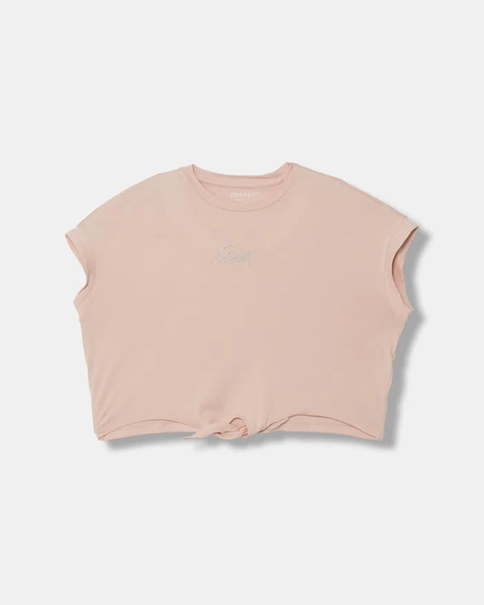 Guess Çocuklar için pamuklu elastanlı tişört