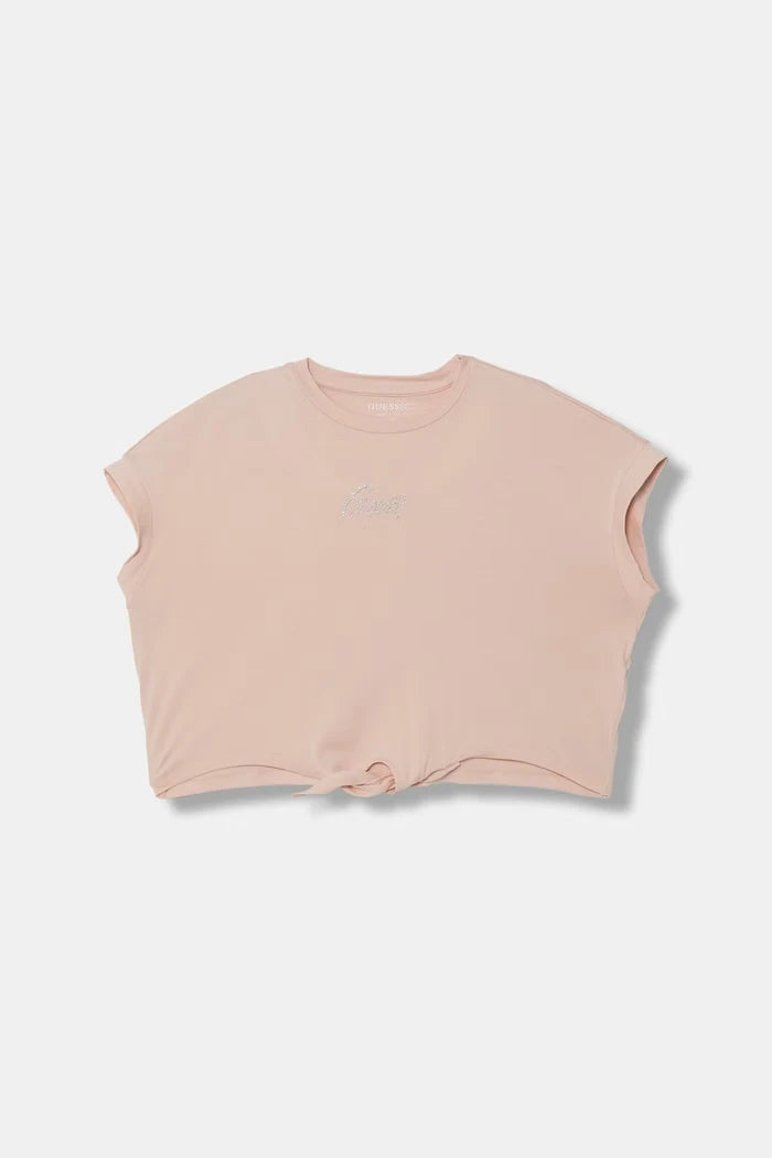 Guess Çocuklar için pamuklu elastanlı tişört