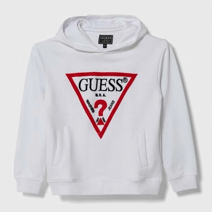 Детски памучен суичър Guess