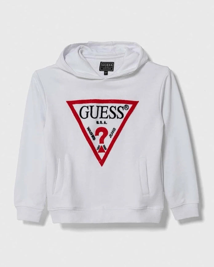 Детски памучен суичър Guess
