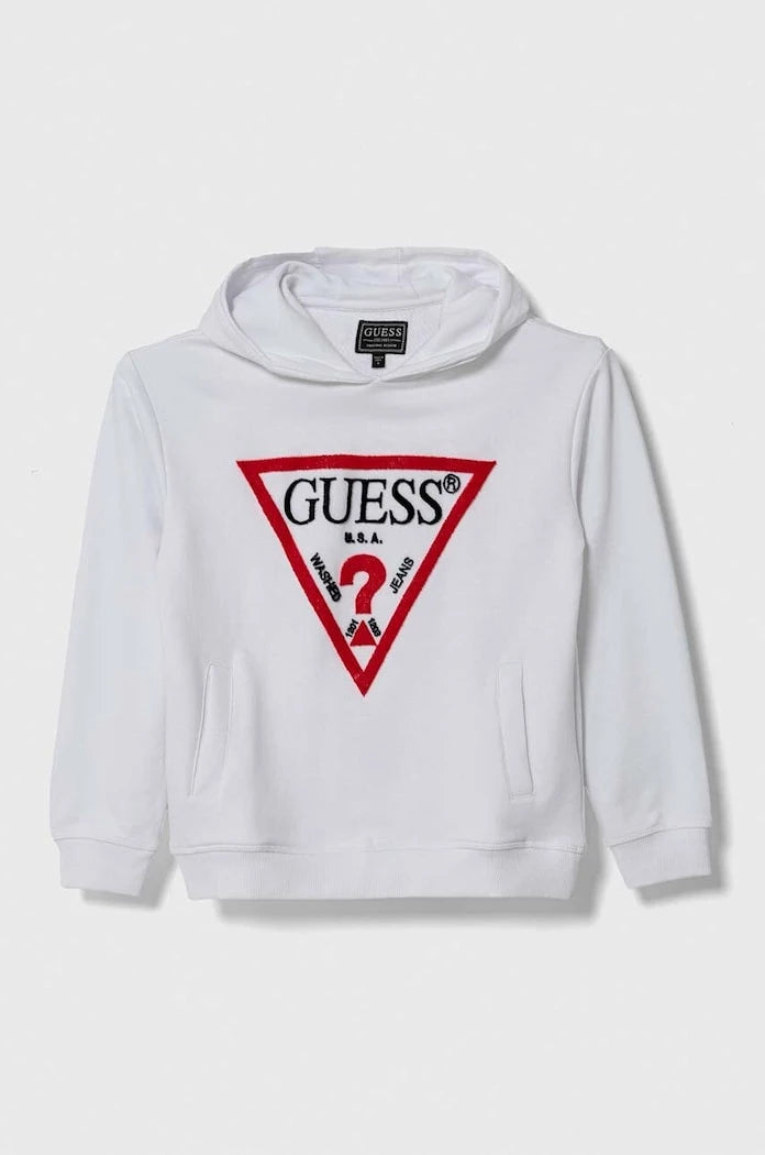 Детски памучен суичър Guess