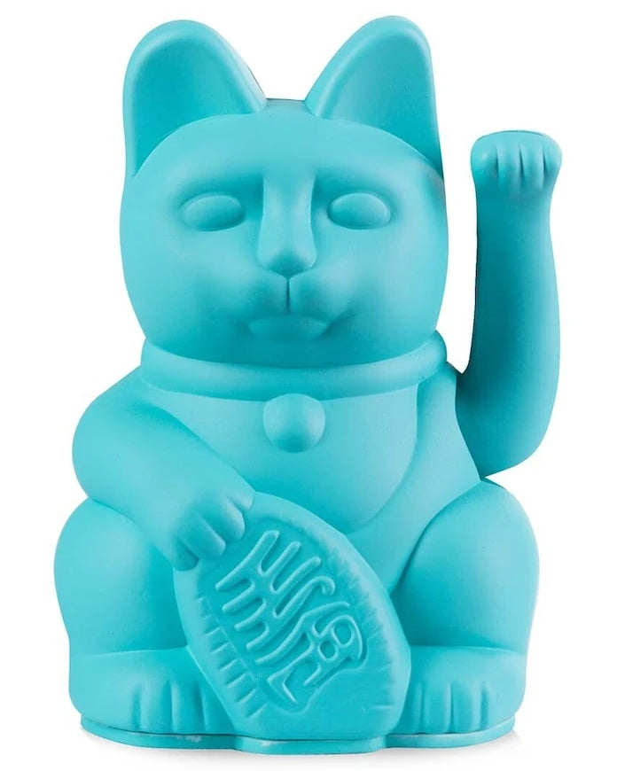Декорация Donkey Lucky Cat Mini - Turquoise
