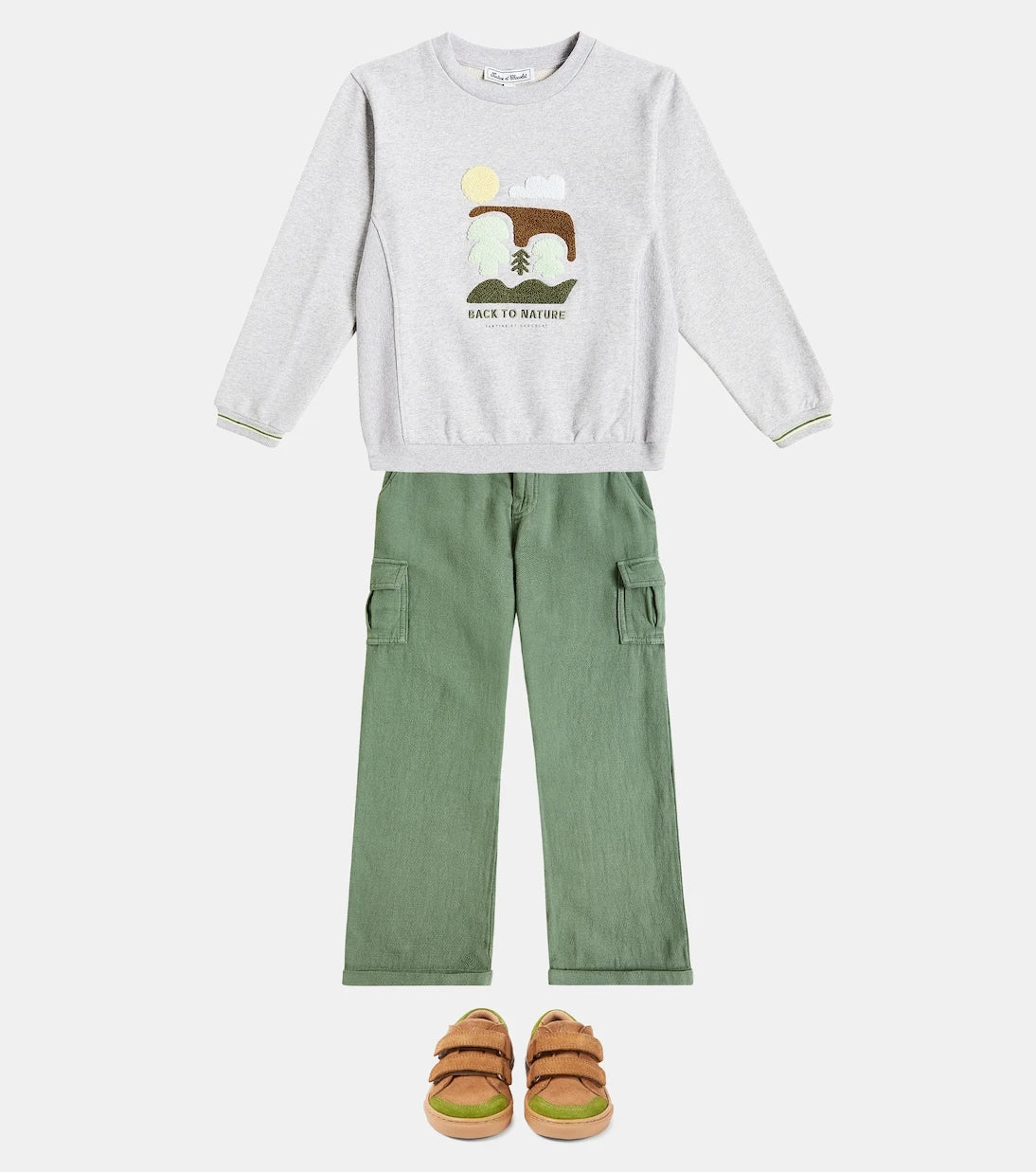 Petit Nord - Low suede sneakers