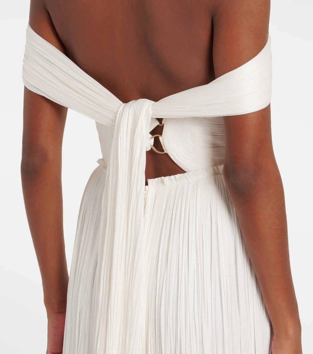 Maria Lucia Hohan - Sharon off-shoulder silk gown