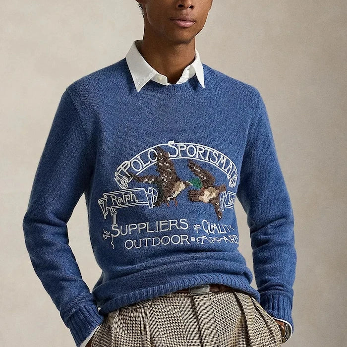 Yünlü Kazak Polo Ralph Lauren