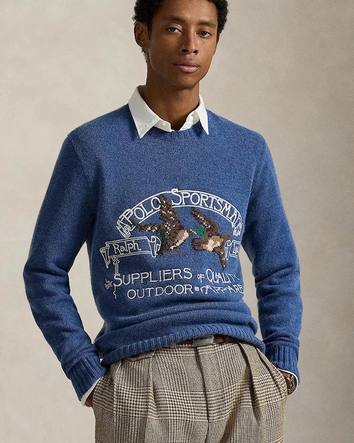 Yünlü Kazak Polo Ralph Lauren