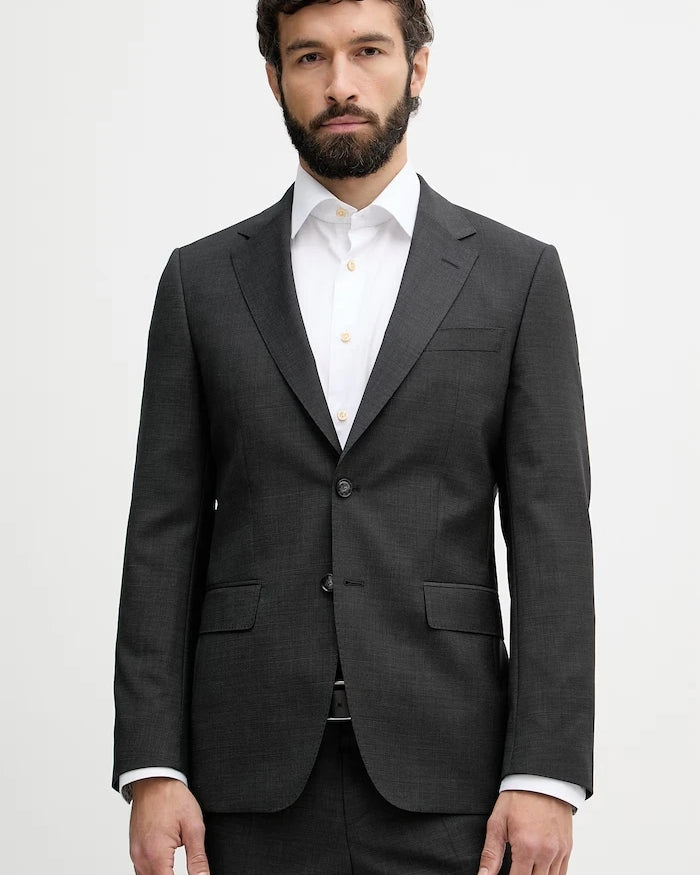 BOSS erkek yün iki parçalı takım elbise H-Huge-2Pcs-263