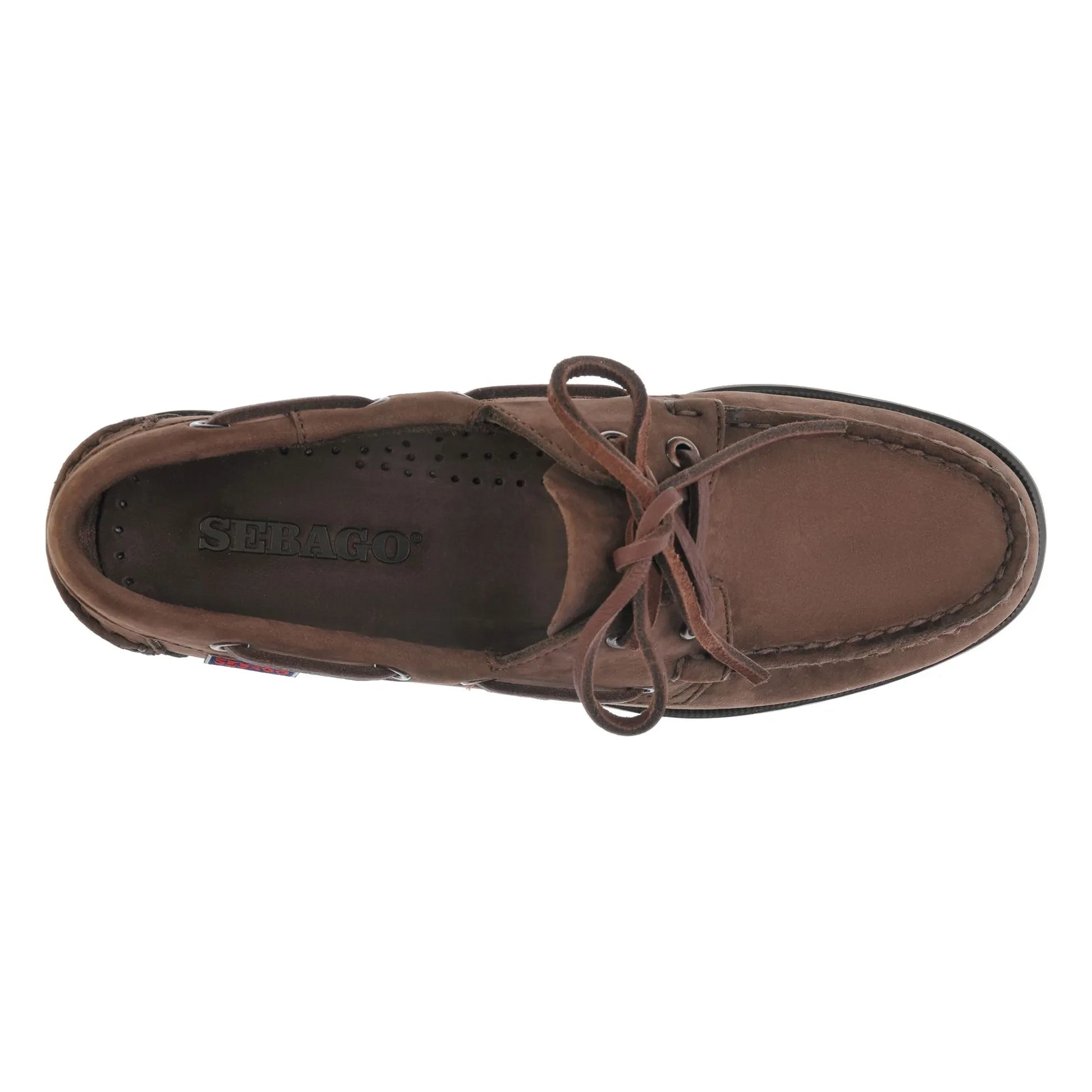 Sebago - Docksides Portland Nubuck Loafers | Brown