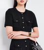 Claudie Pierlot Black Knitted Short-Sleeve Top