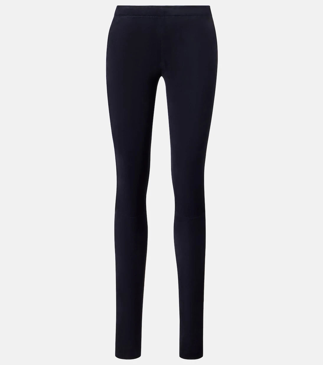 Stouls - Carolyn mid-rise suede leggings