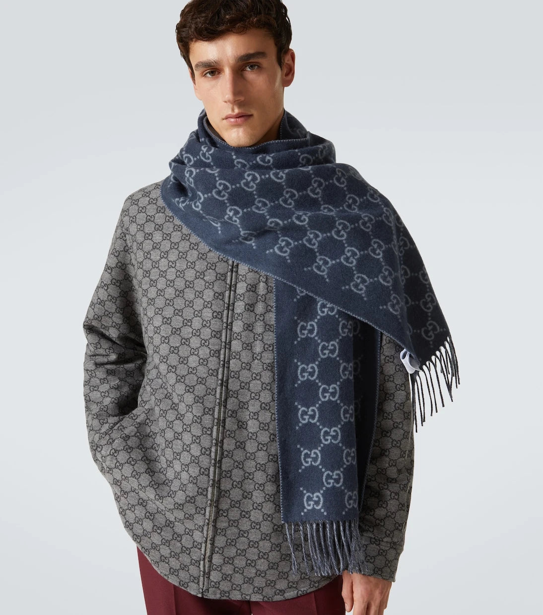 Gucci - GG cashmere scarf