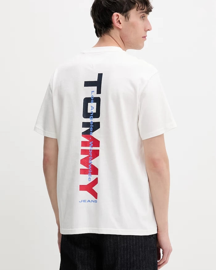 Tommy Jeans Erkek Pamuk Tişört