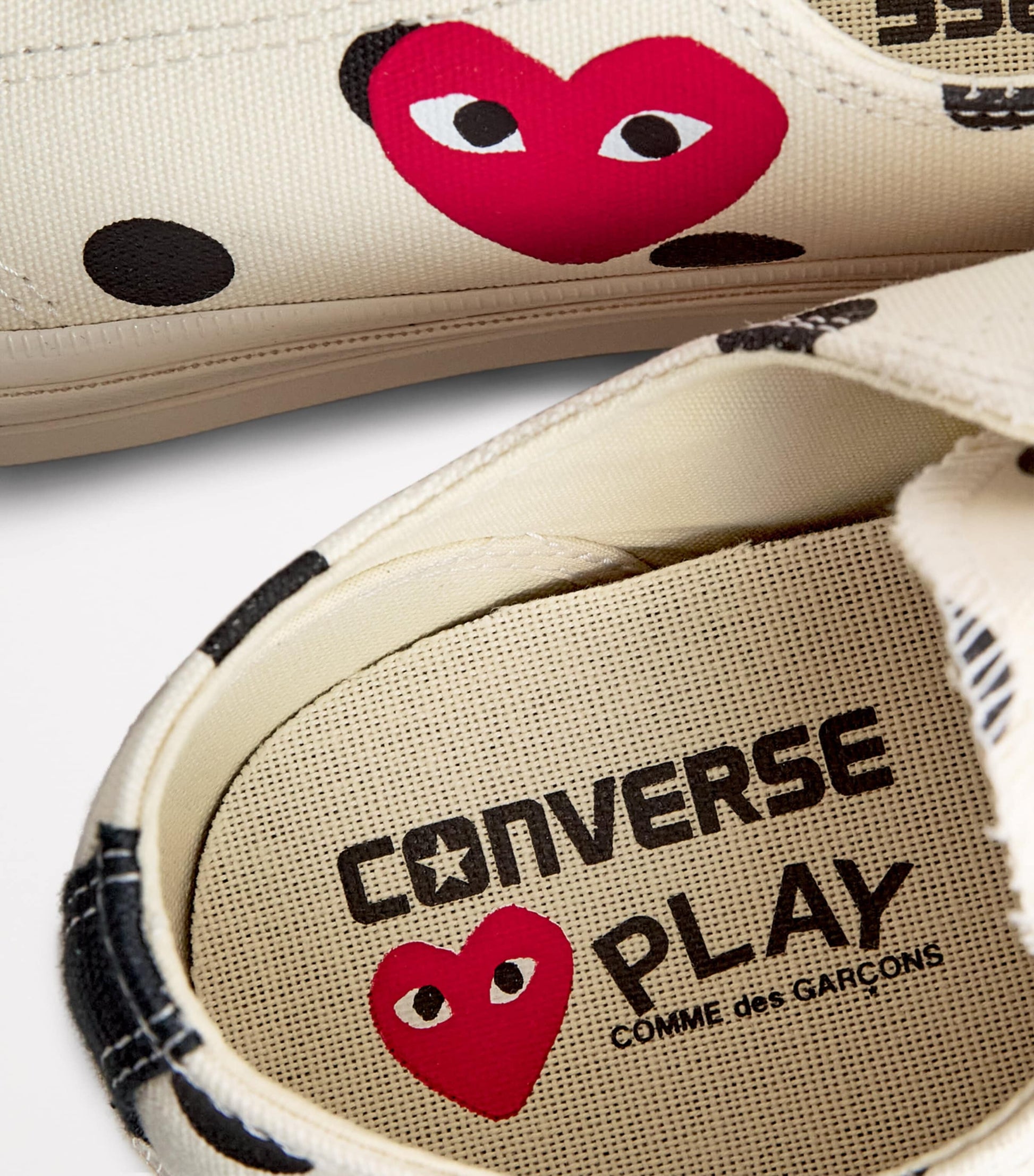 Comme Des Garçons Play x Converse Polka Dot Heart Chuck Taylor All Star '70 Low-Top Sneakers