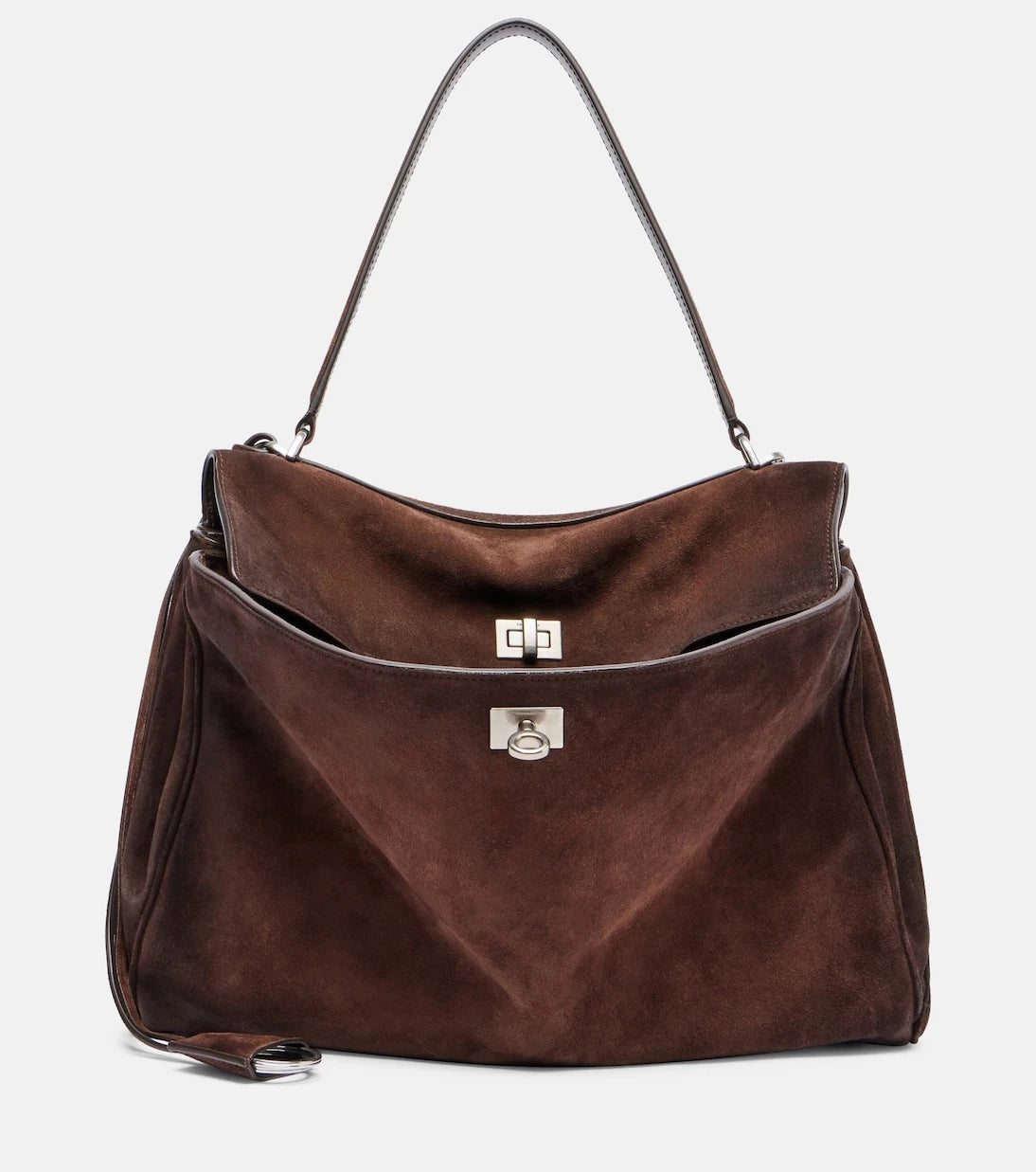 Balenciaga - Rodeo Medium suede tote bag