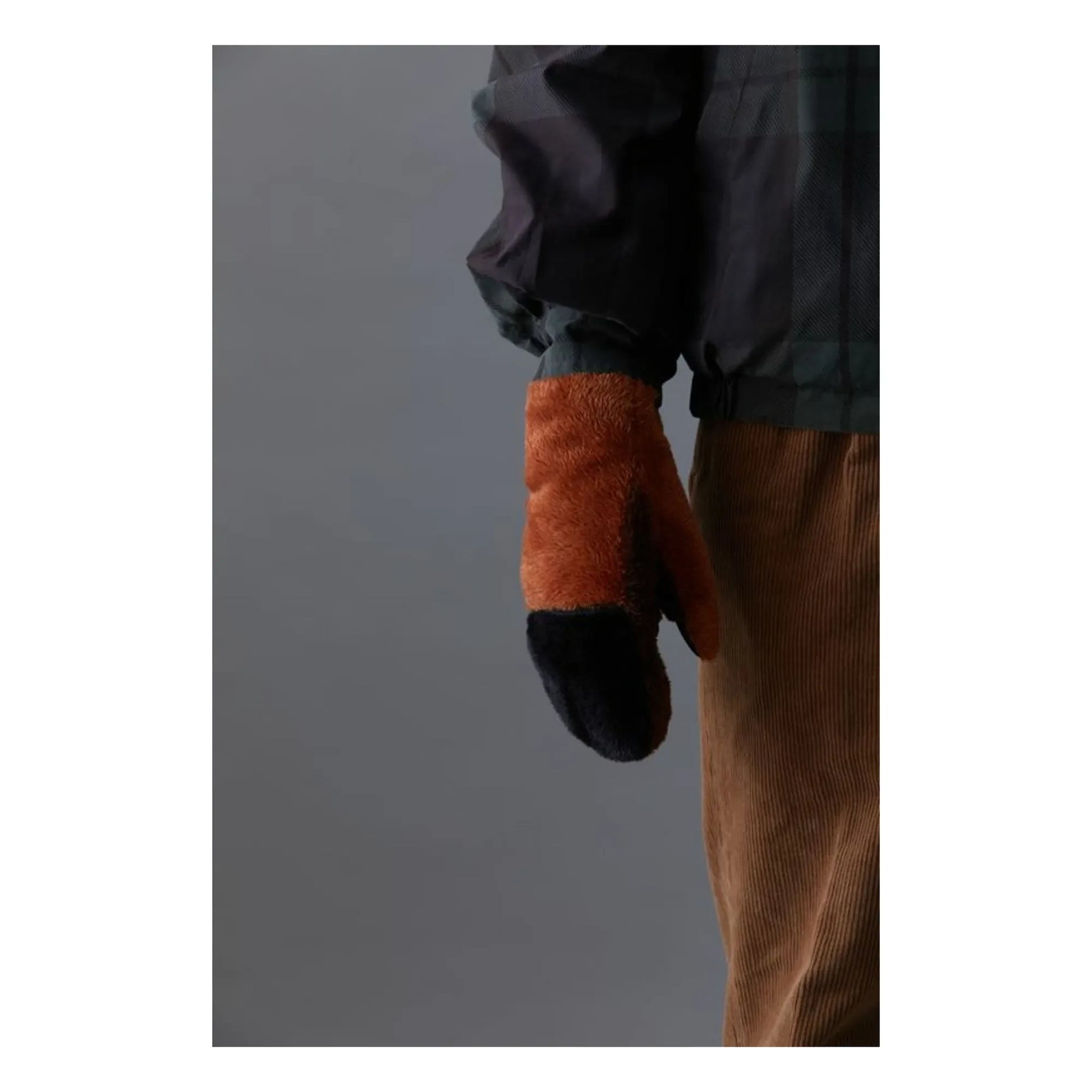 Elmer by Swany - Cuddly Cub mittens | Brick red