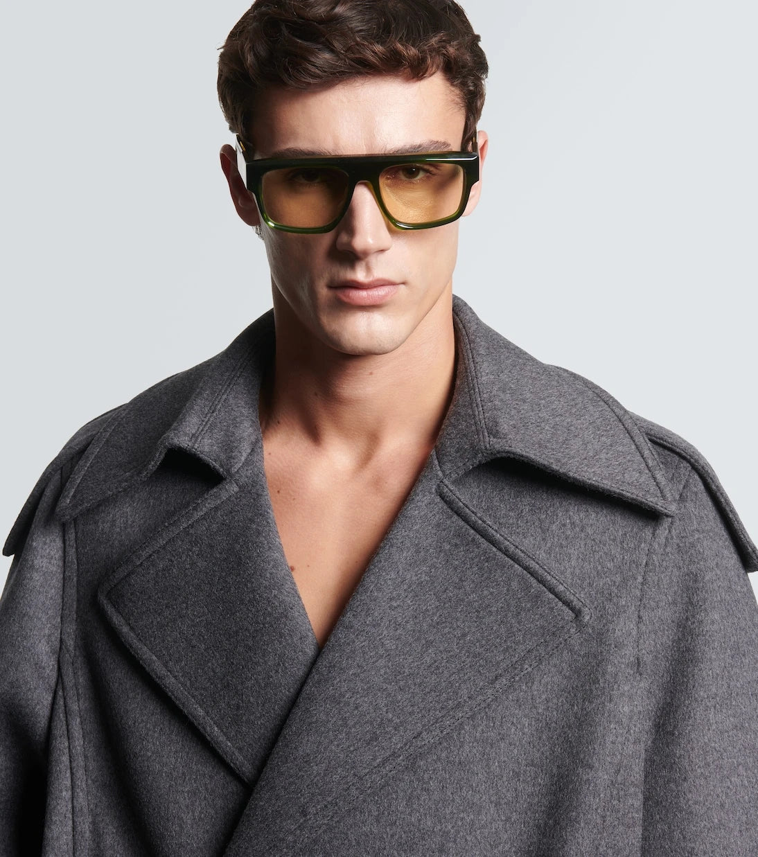 Jacques Marie Mage - x George Cortina Ritz flat-top sunglasses