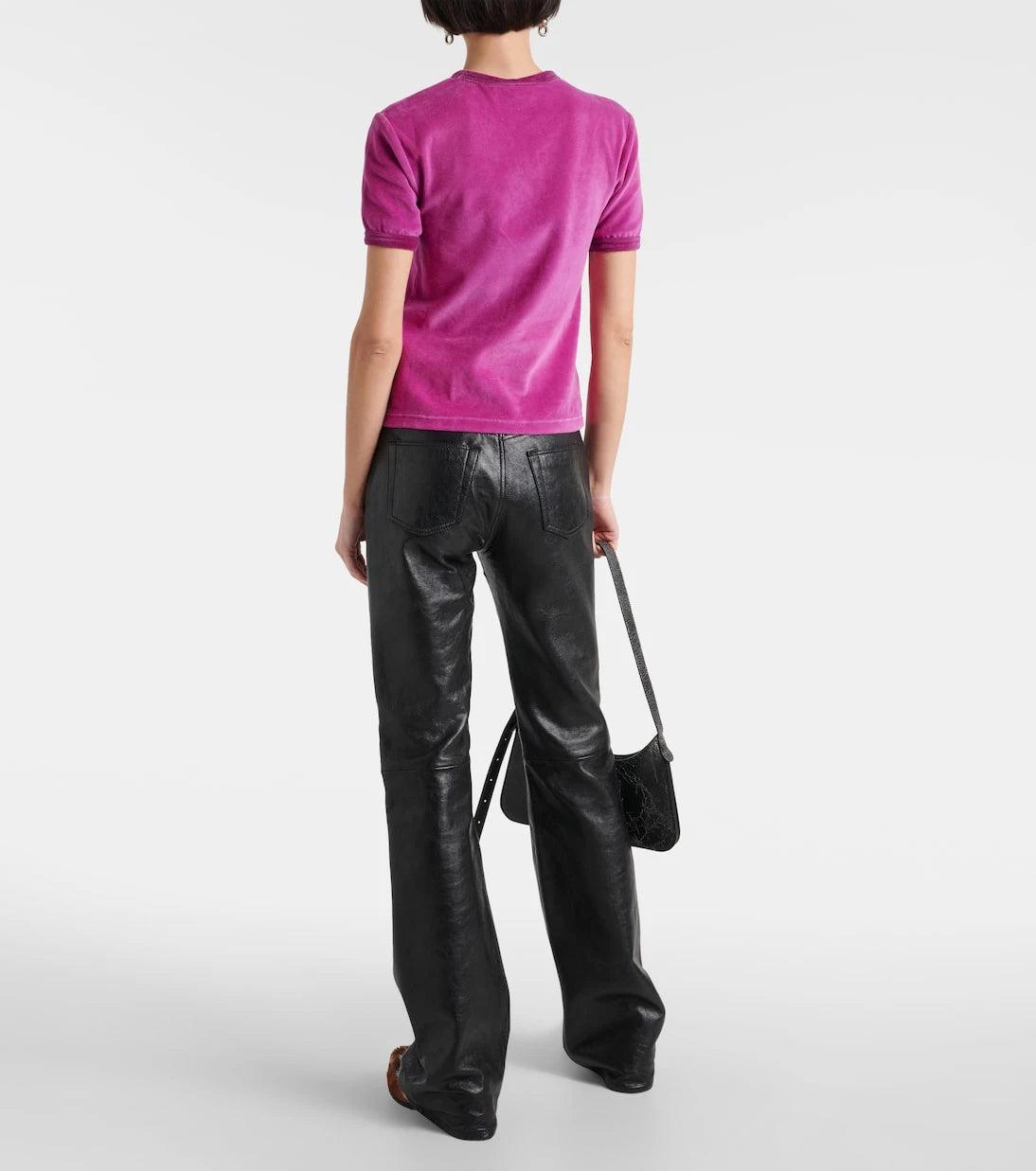 Acne Studios - Logo-embossed cotton-blend T-shirt