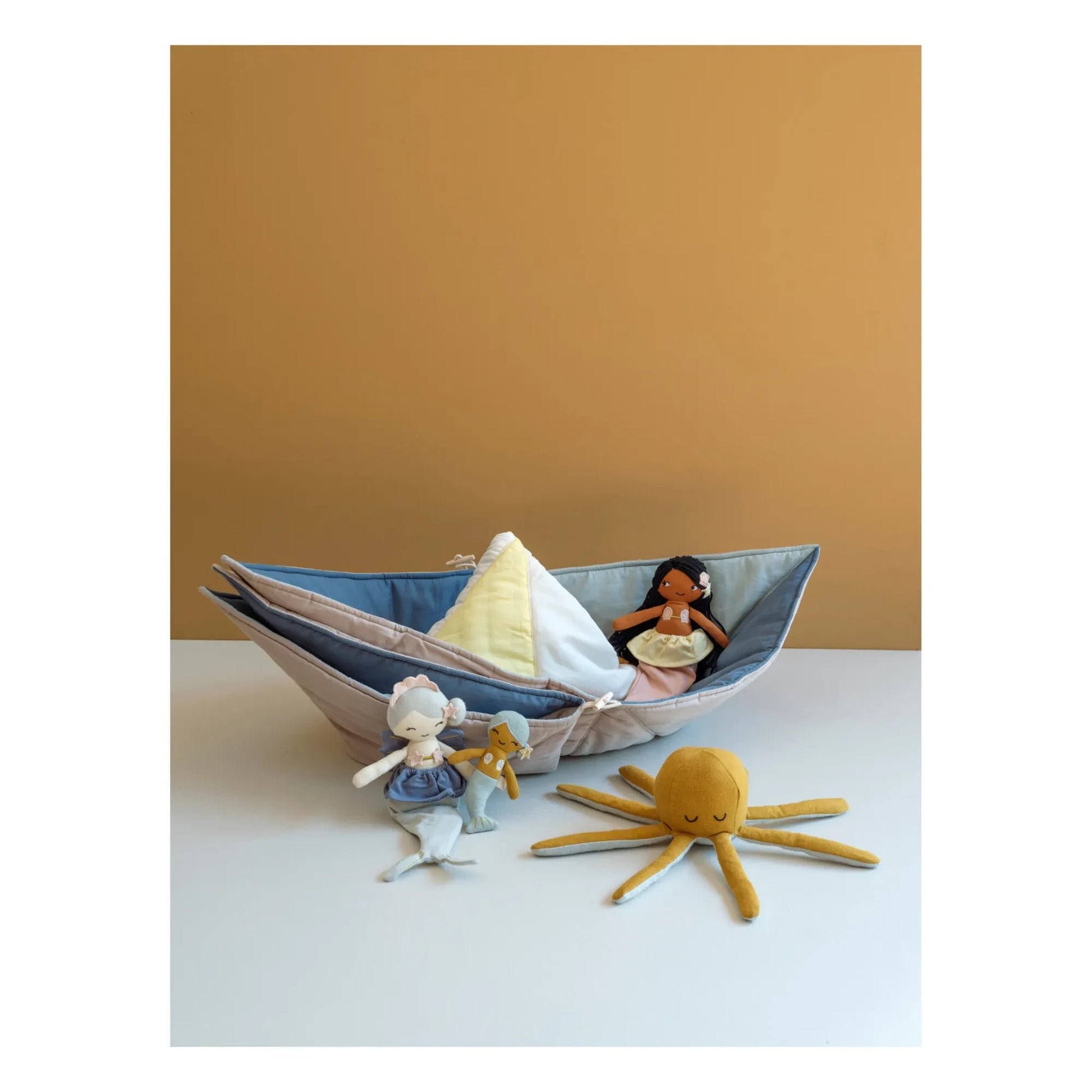 Fabelab - Organic cotton soft toy - Mermaid