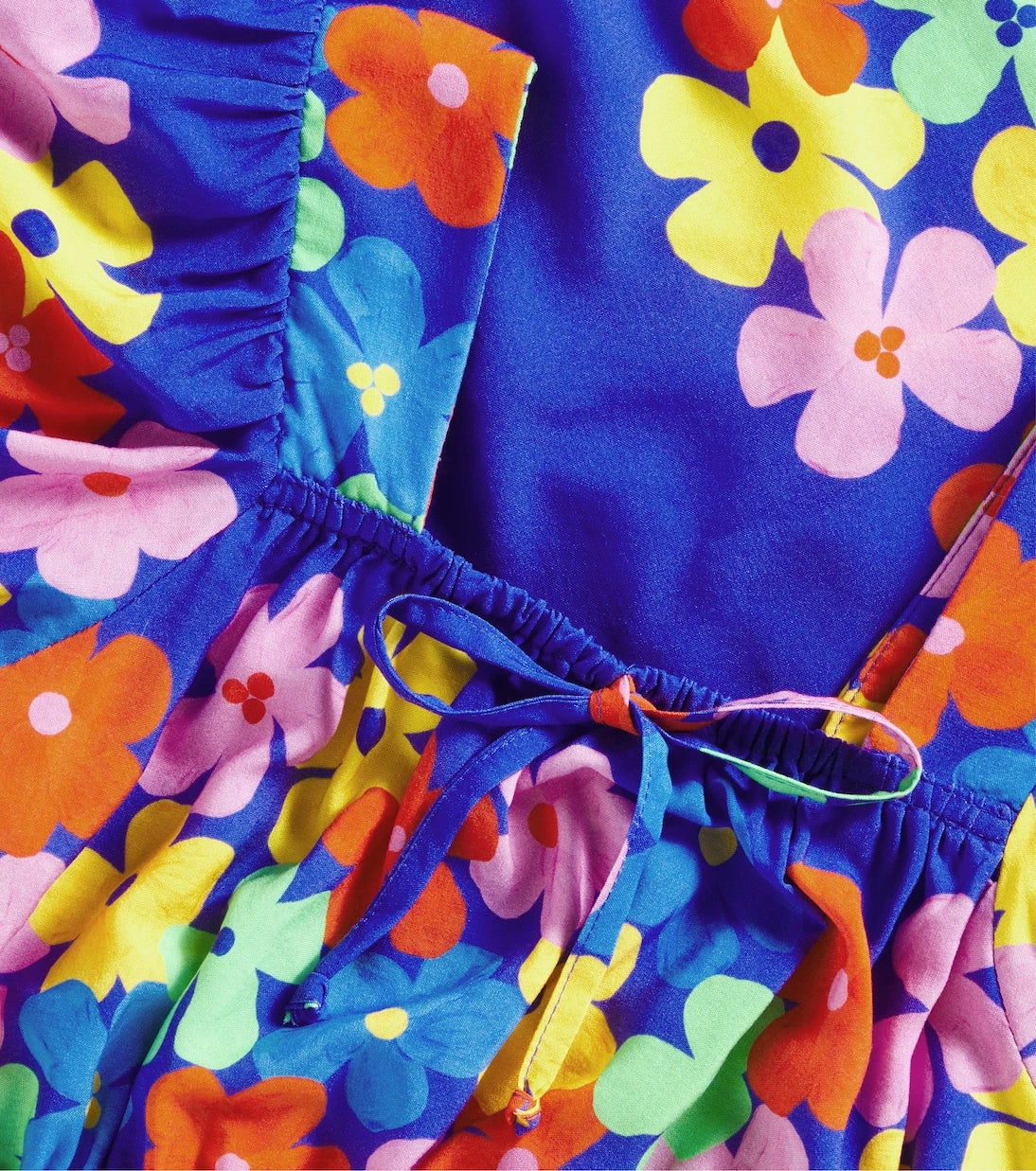 Fábula - Saia Cor-De-Flor cotton top and skirt set