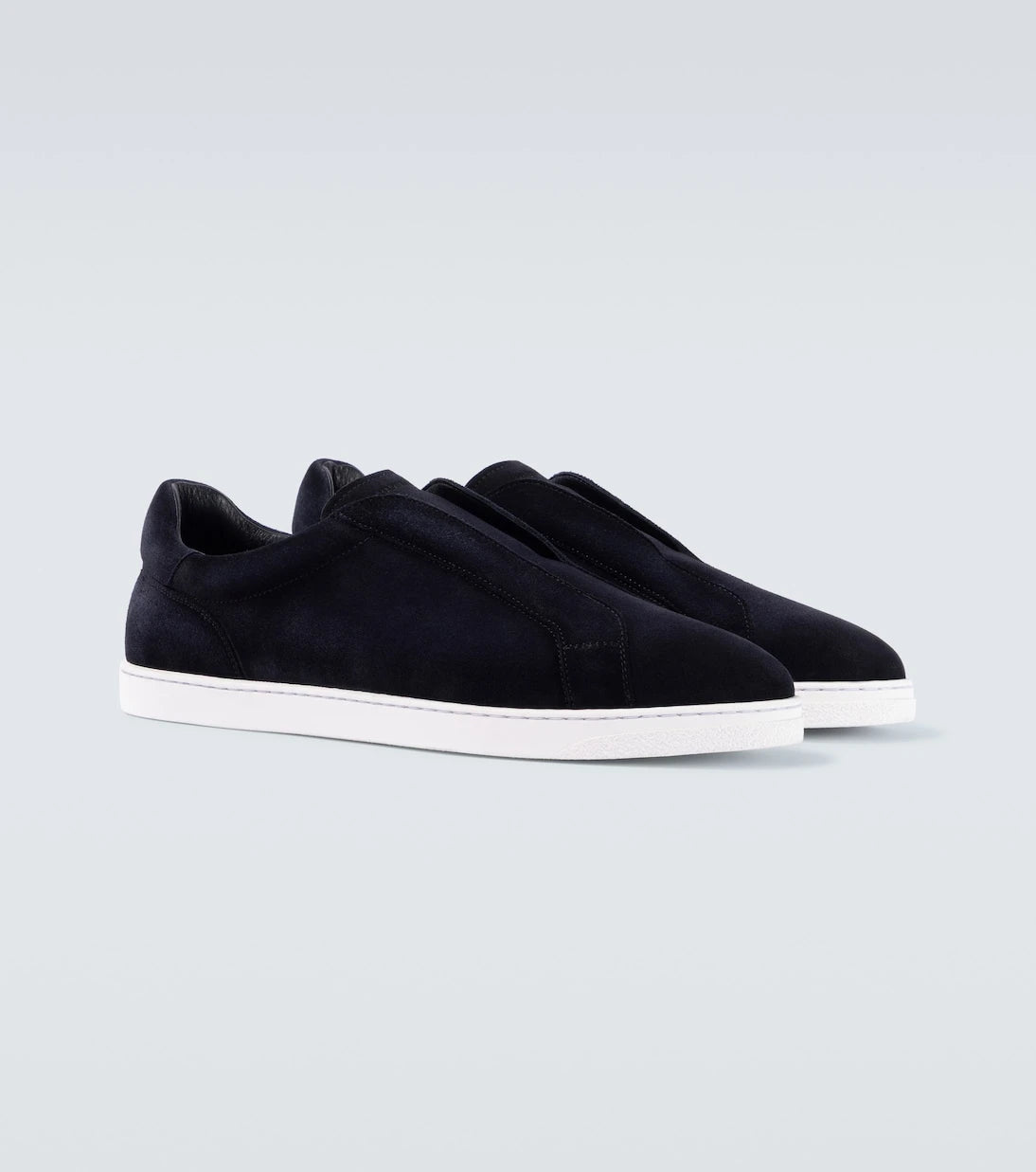 Magnanni - Open suede sneakers