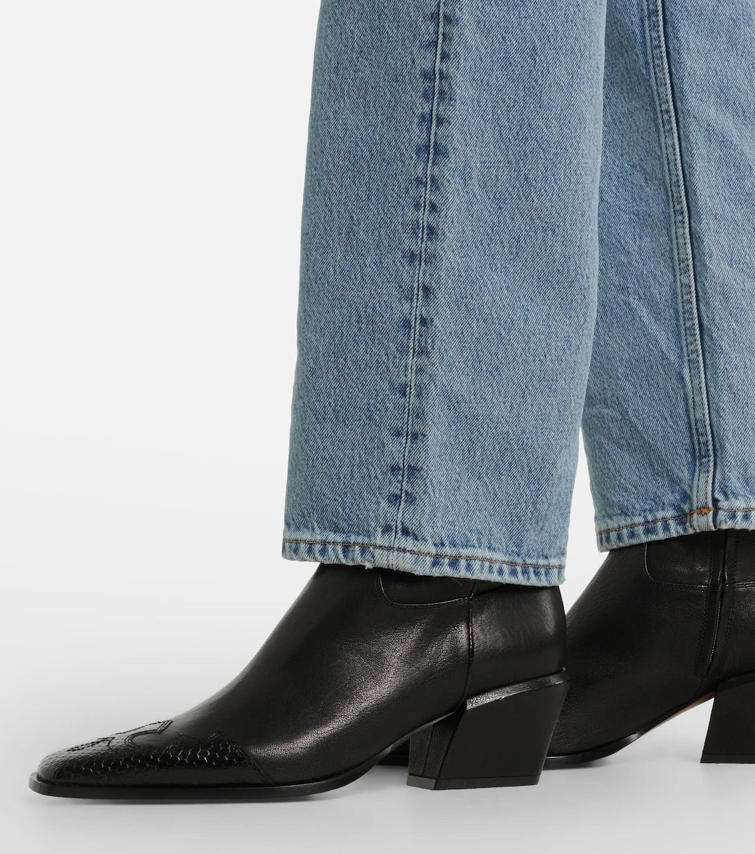 Paris Texas - Bettina leather cowboy boots