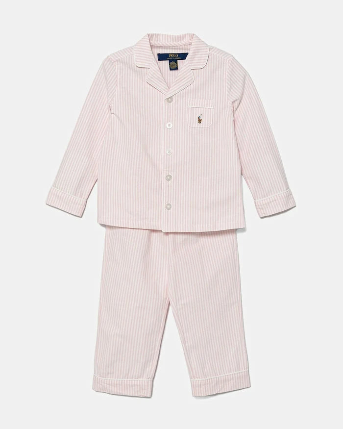 Polo Ralph Lauren Çocuk Pamuklu Pijama (2 Parça)
