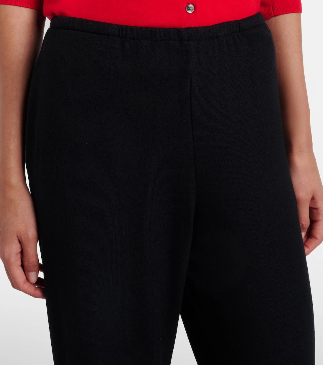 Leset - Lauren jersey wide-leg pants