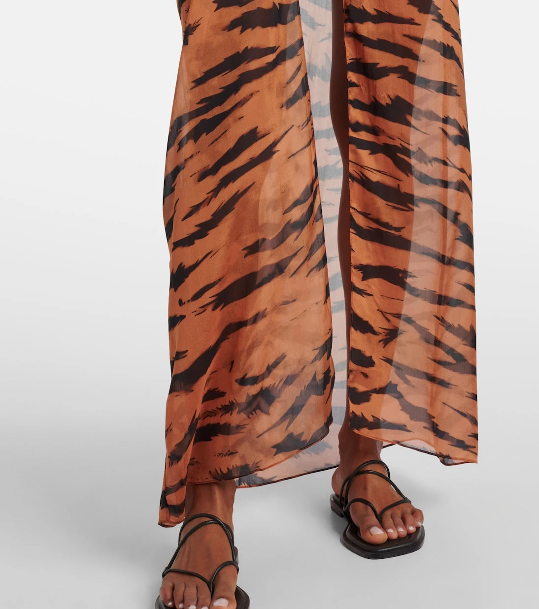 Adriana Degreas - x Sabine Getty printed silk kaftan