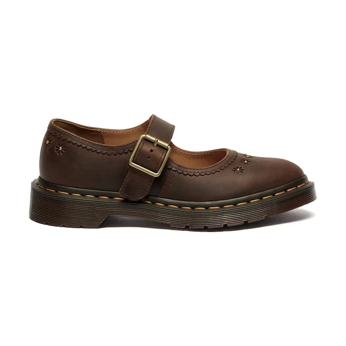 Dr. Martens балеринки от кожа Mary Jane Flower