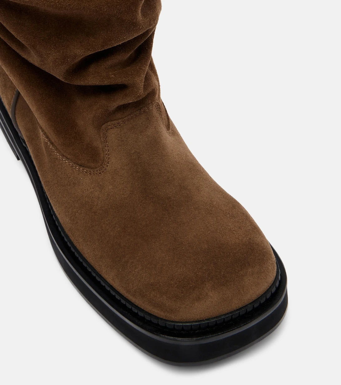 The Attico - Passeggiata suede combat boots