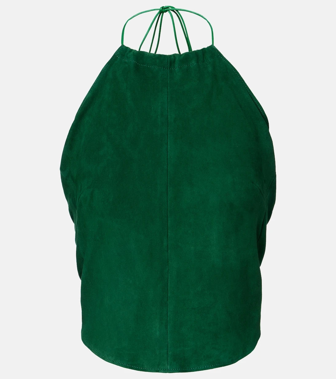 Stouls - Rosie halterneck suede top