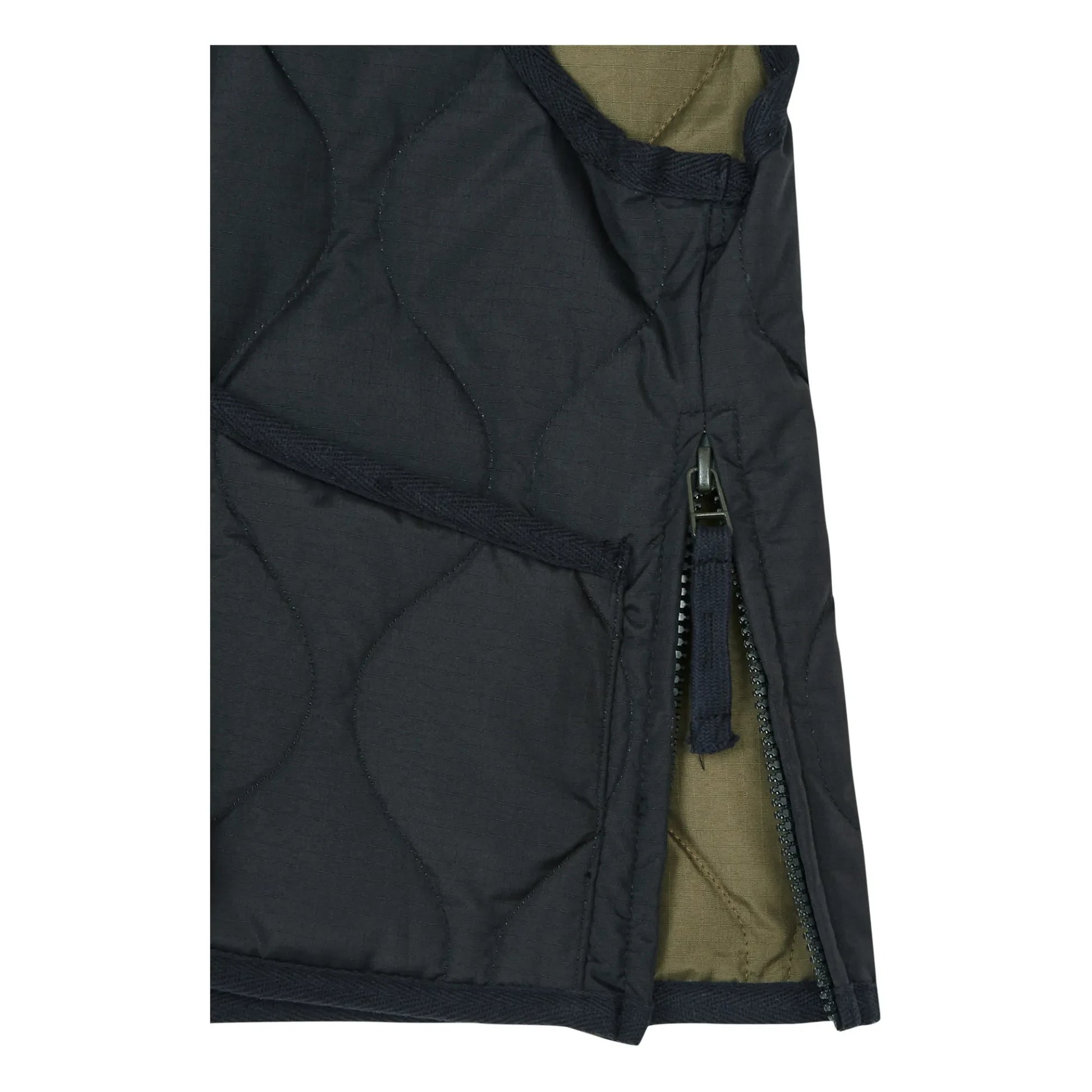 Taion - Military Quilted Vest | Black