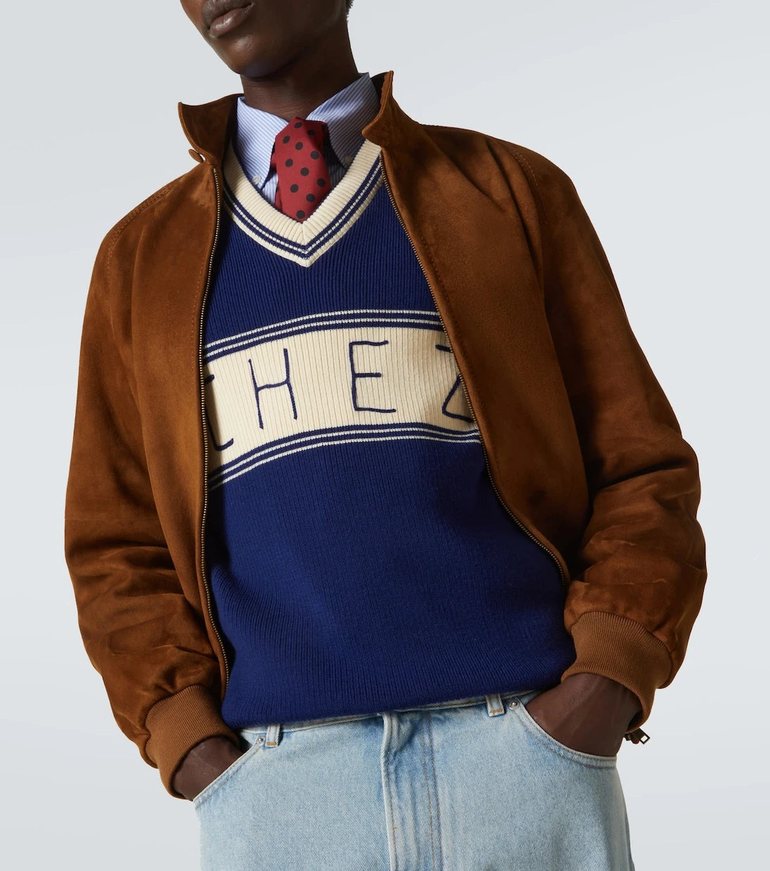 Valentino - Chez Valentino wool and cotton sweater