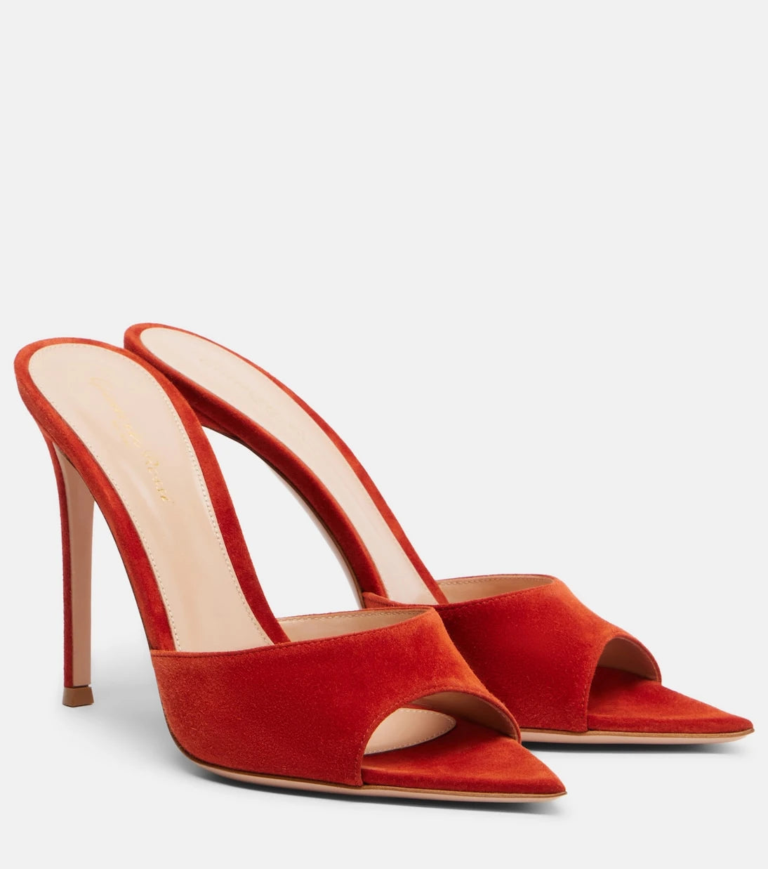 Gianvito Rossi - Elle suede mules