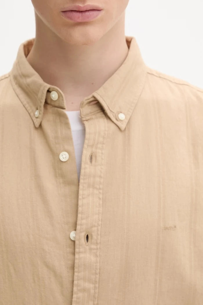 Levi's erkek ketenli gömlek AUTHENTIC BUTTON DOWN