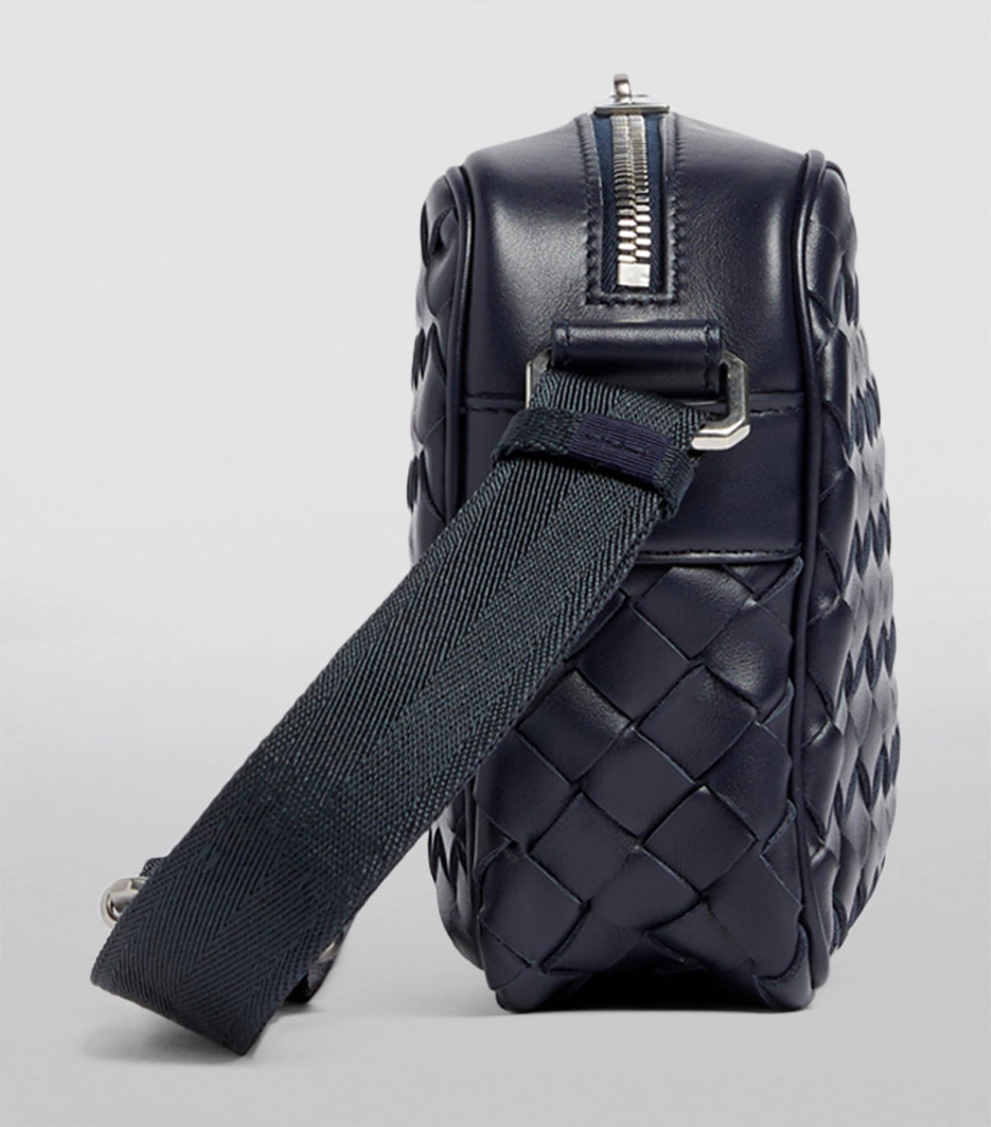 Bottega Veneta Small Leather Classic Intrecciato Camera Bag